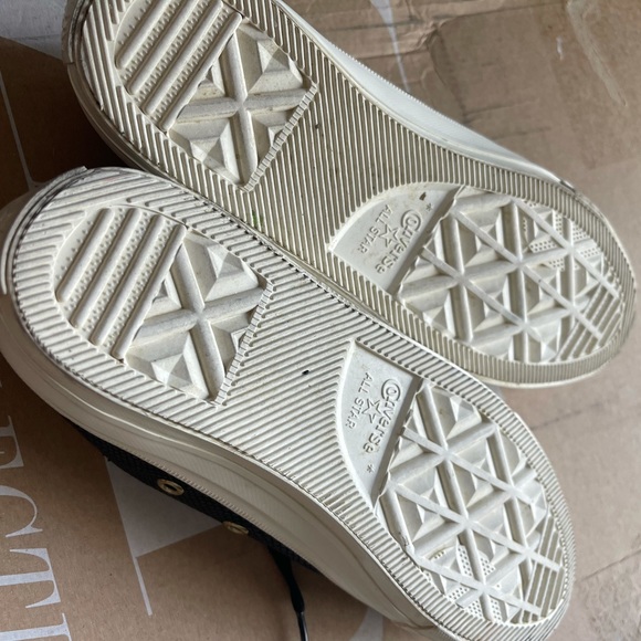 CONVERSE OX LEATHER SNAKE SKIN PRINT SNEAKERS - Picture 9 of 15